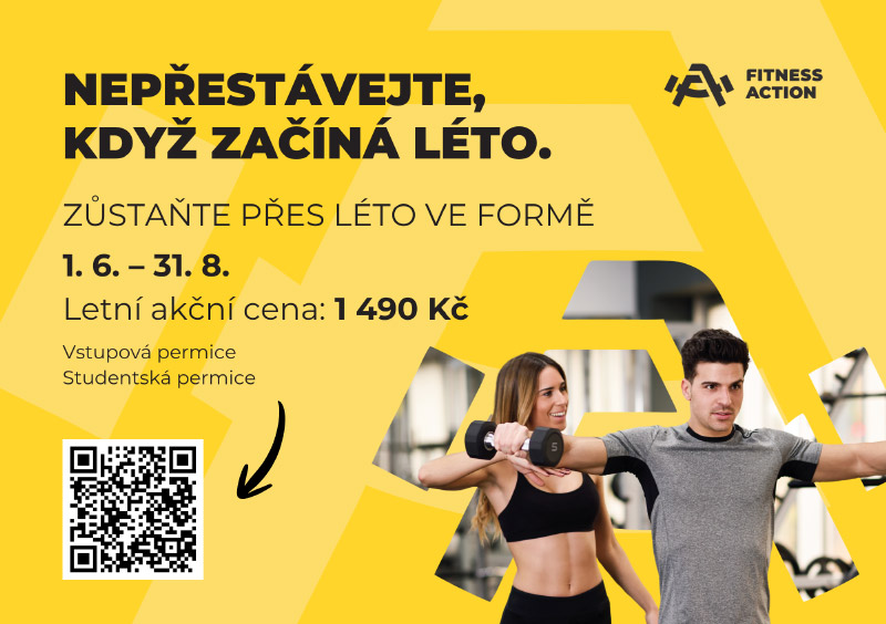 Fitness - letní akční cena