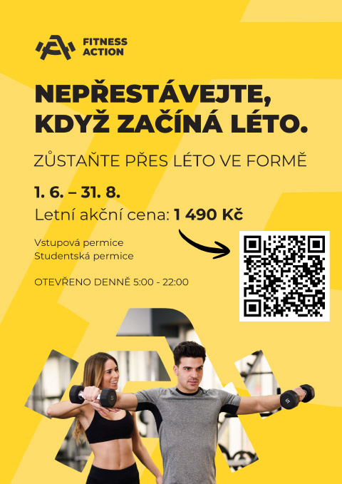 Fitness - letní akční cena