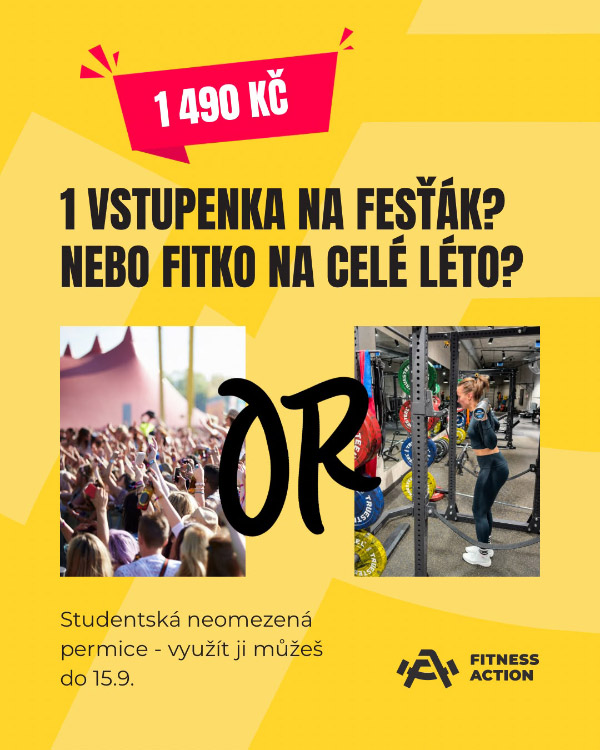 Fitness - letní akční cena